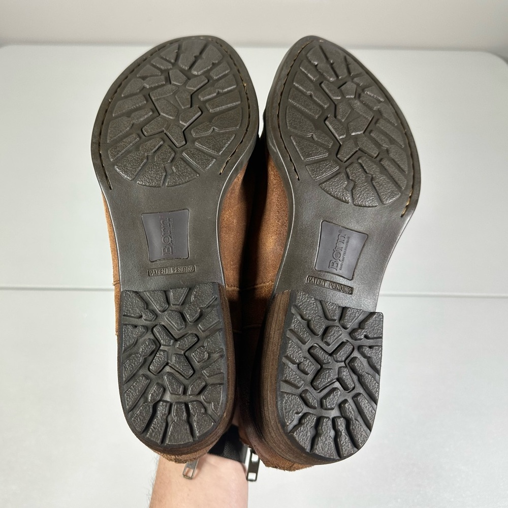Born Kerri Distressed Suede Ankle Booties - Picture 10 of 10